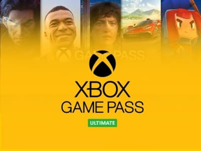 Promotional image for Xbox Game Pass card.